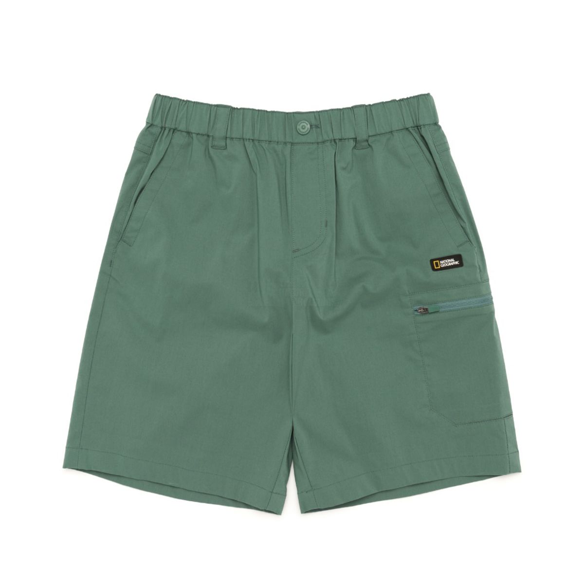 내셔널지오그래픽 키즈(NATIONAL GEOGRAPHIC KIDS) K232UHP910 BASIC 5부 팬츠 TEAL GREEN