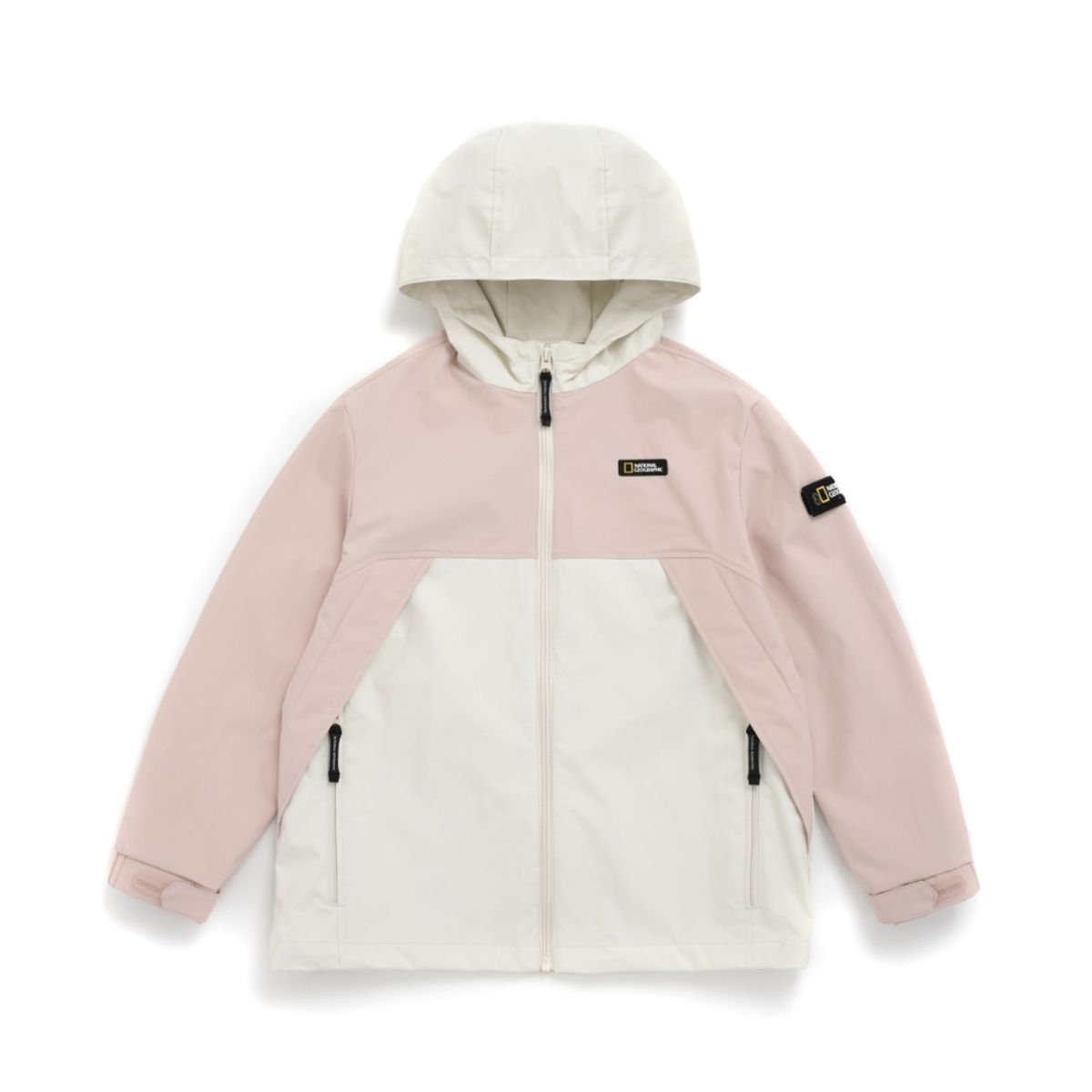 내셔널지오그래픽 키즈(NATIONAL GEOGRAPHIC KIDS) K231UJP920 배색 바람막이 JP PINK