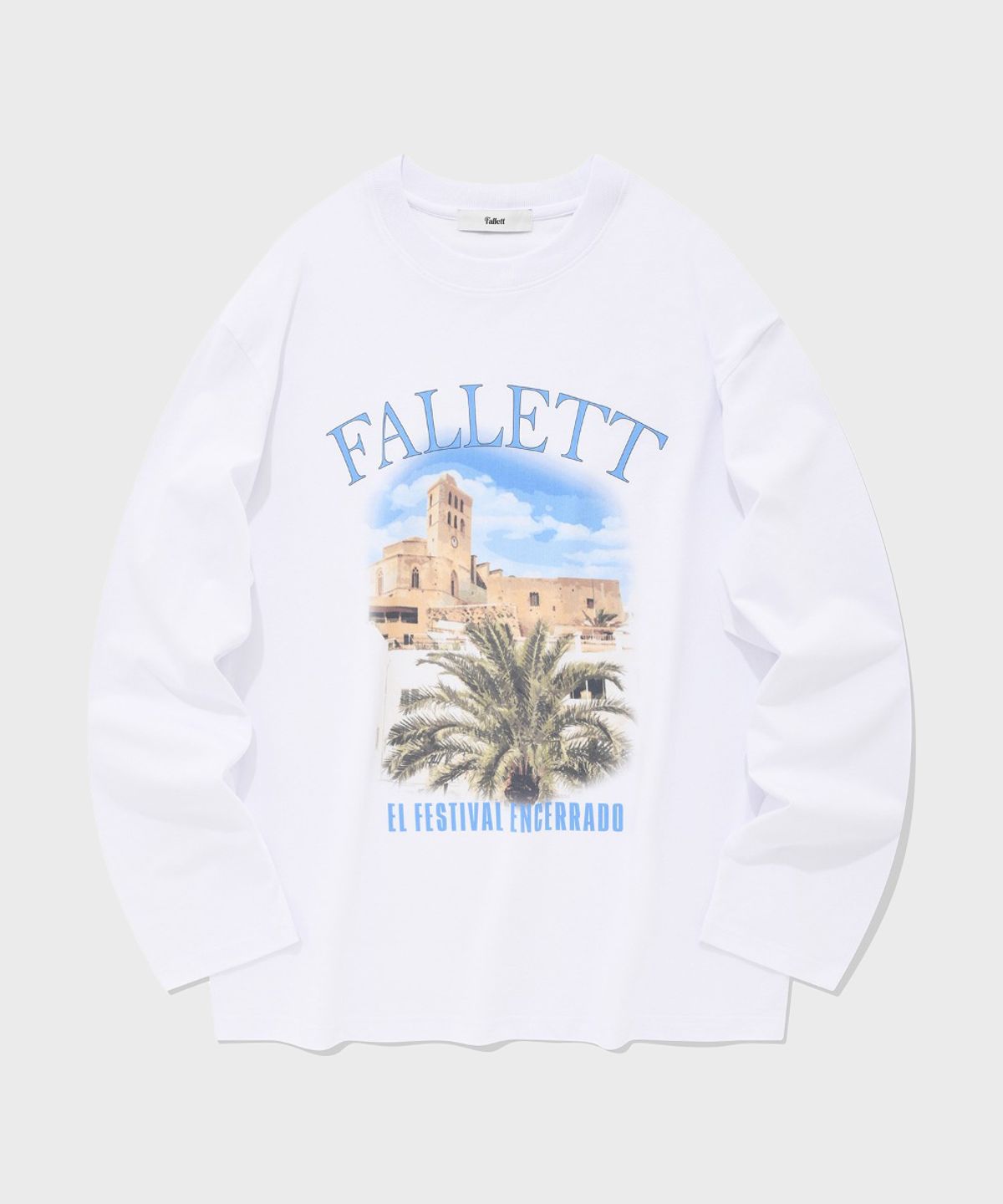 팔렛(FALLETT) 리조트 롱슬리브 화이트