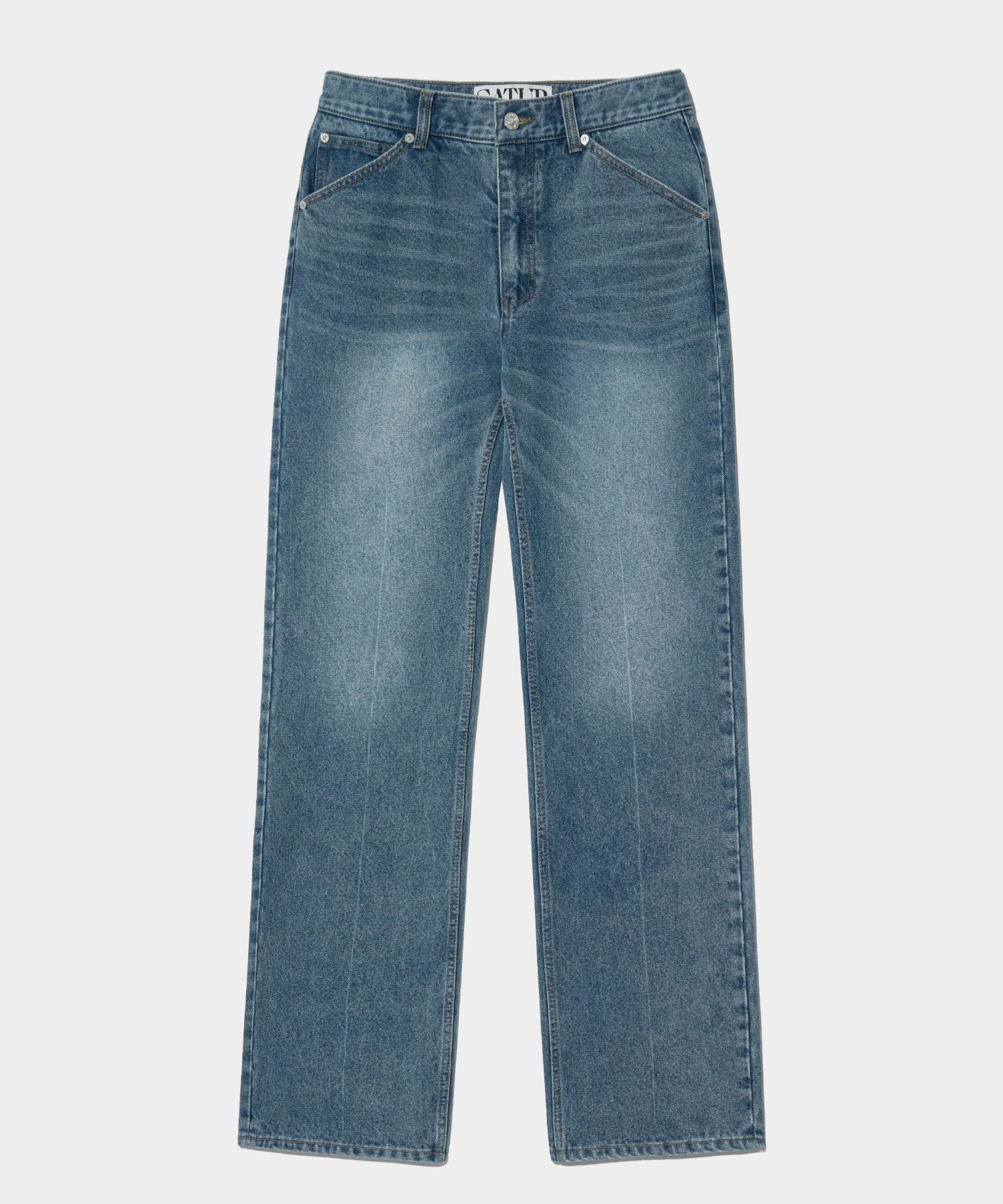 MUSINSA | SATUR Classic Chelsea Denim Pants Medium Washed Blue