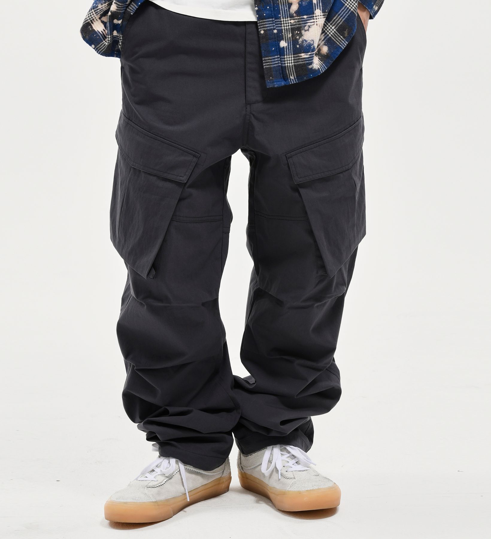 MUSINSA | EXTRAORDINARY UTILITY 2 PANTS CHARCOAL