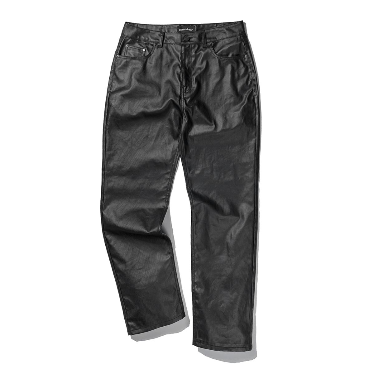 엑스트라오디너리(EXTRAORDINARY) COATING JEANS  BLACK