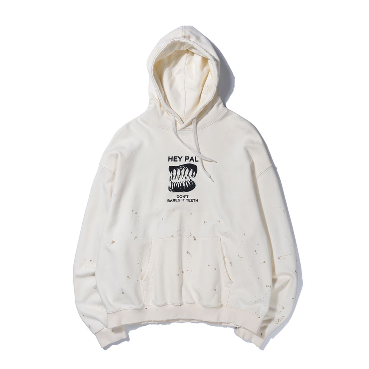엑스트라오디너리(EXTRAORDINARY) HYE PAL HEAVY HOODIE  CREAM