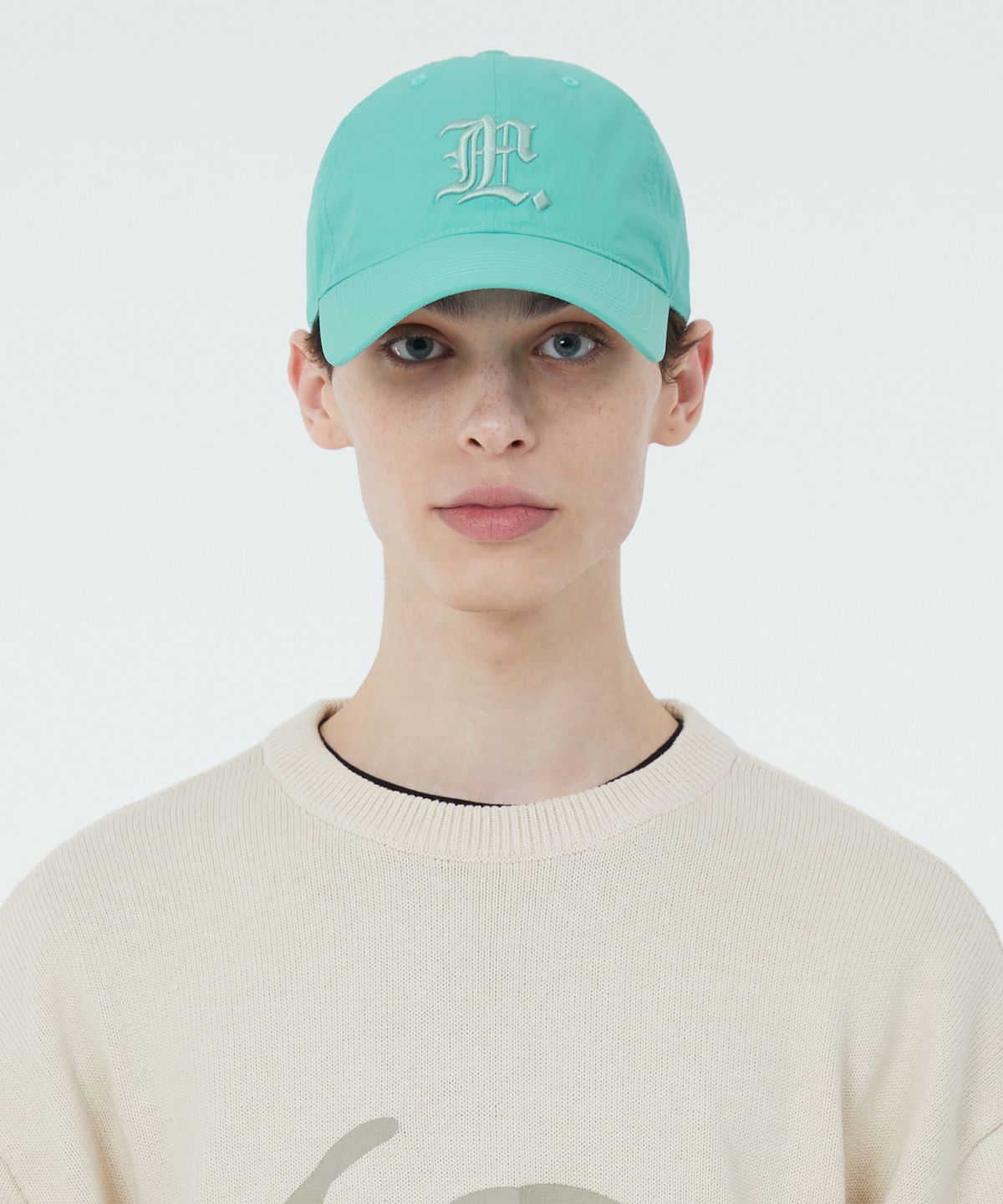 엘엠씨(LMC) GOTHIC NYLON 6PANEL CAP teal