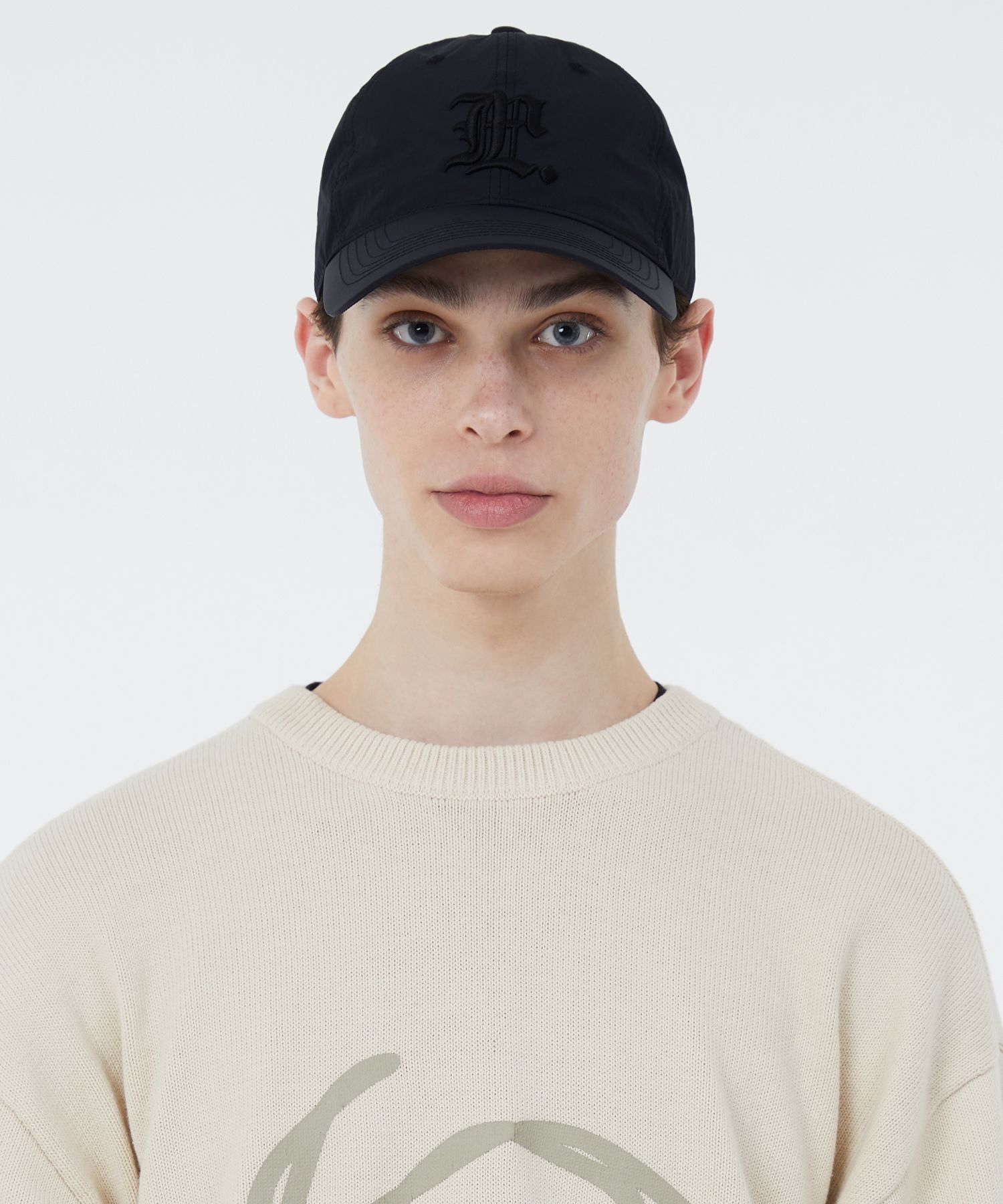 MUSINSA | LMC GOTHIC NYLON 6PANEL CAP black