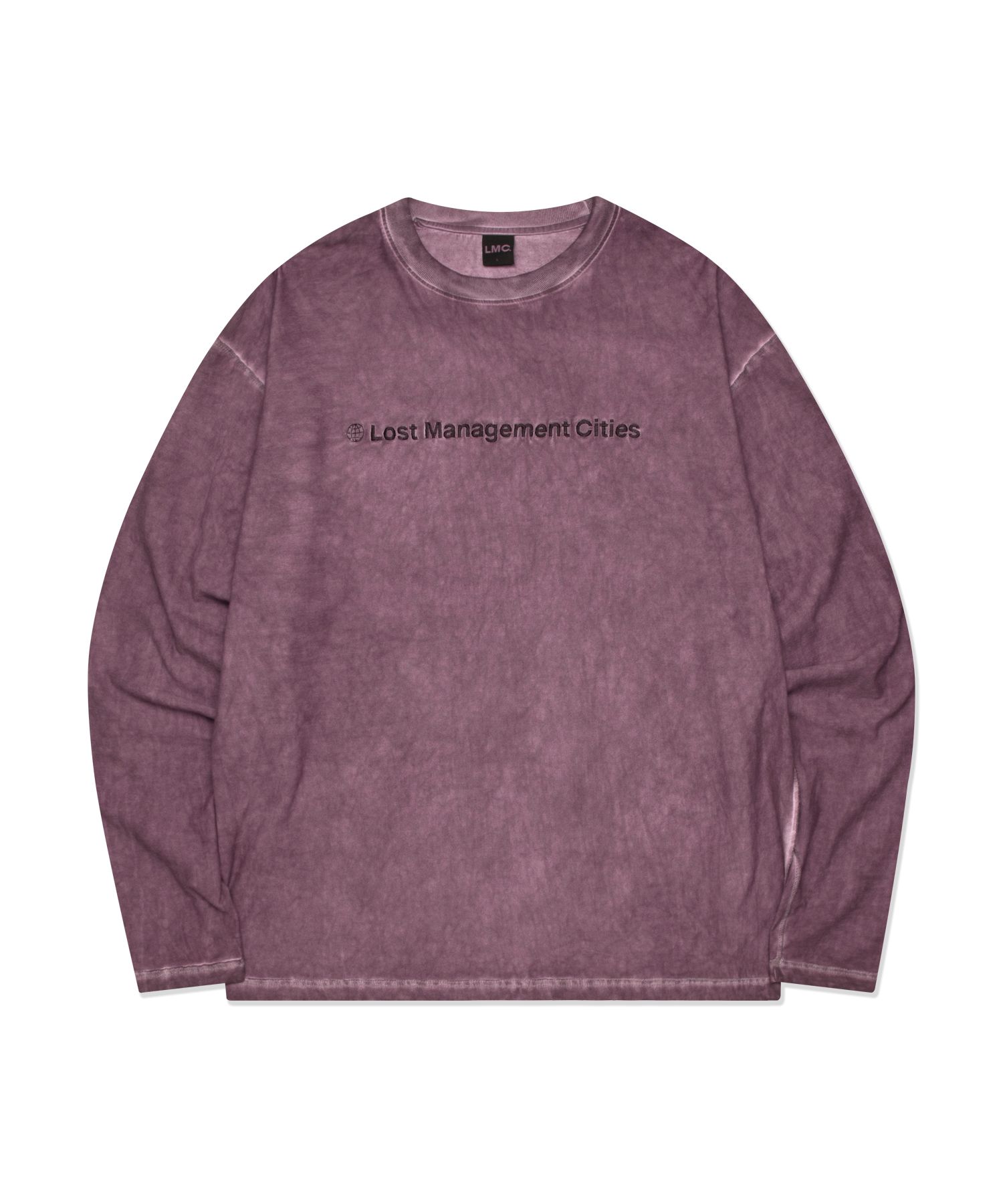 ★23SS★【LMC】★OVERDYED FN LONG SLV TE.E★関税込★ MUSINSA公式 | LMC OVERDYED FN LONG SLV TEE dark purple