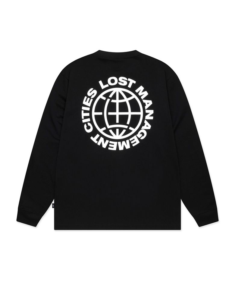 OG COMBO LONG SLV TEE black