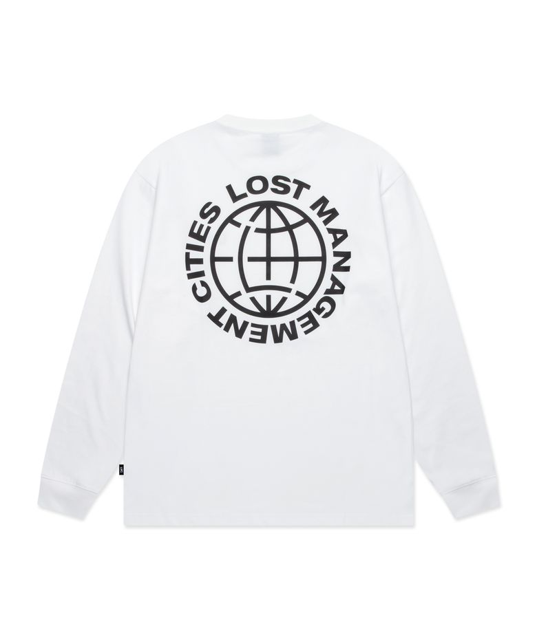OG COMBO LONG SLV TEE white