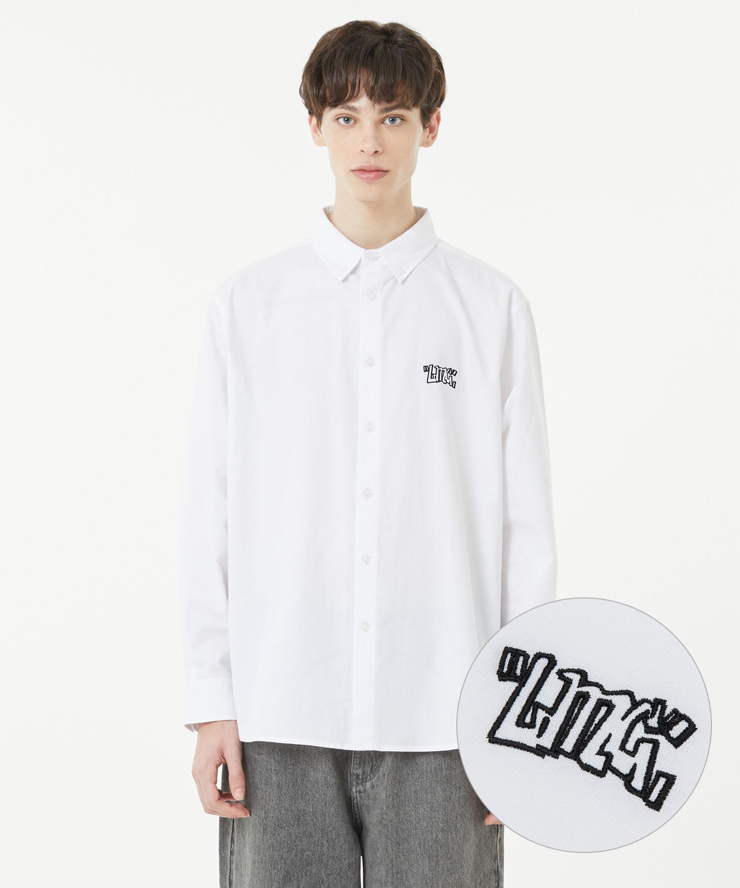 Tシャツ・カットソー LMC GRAFFITI OXFORD SHIRT white 0LM23SSH103WHT MUSINSA公式 | LMC GRAFFITI OXFORD SHIRT white