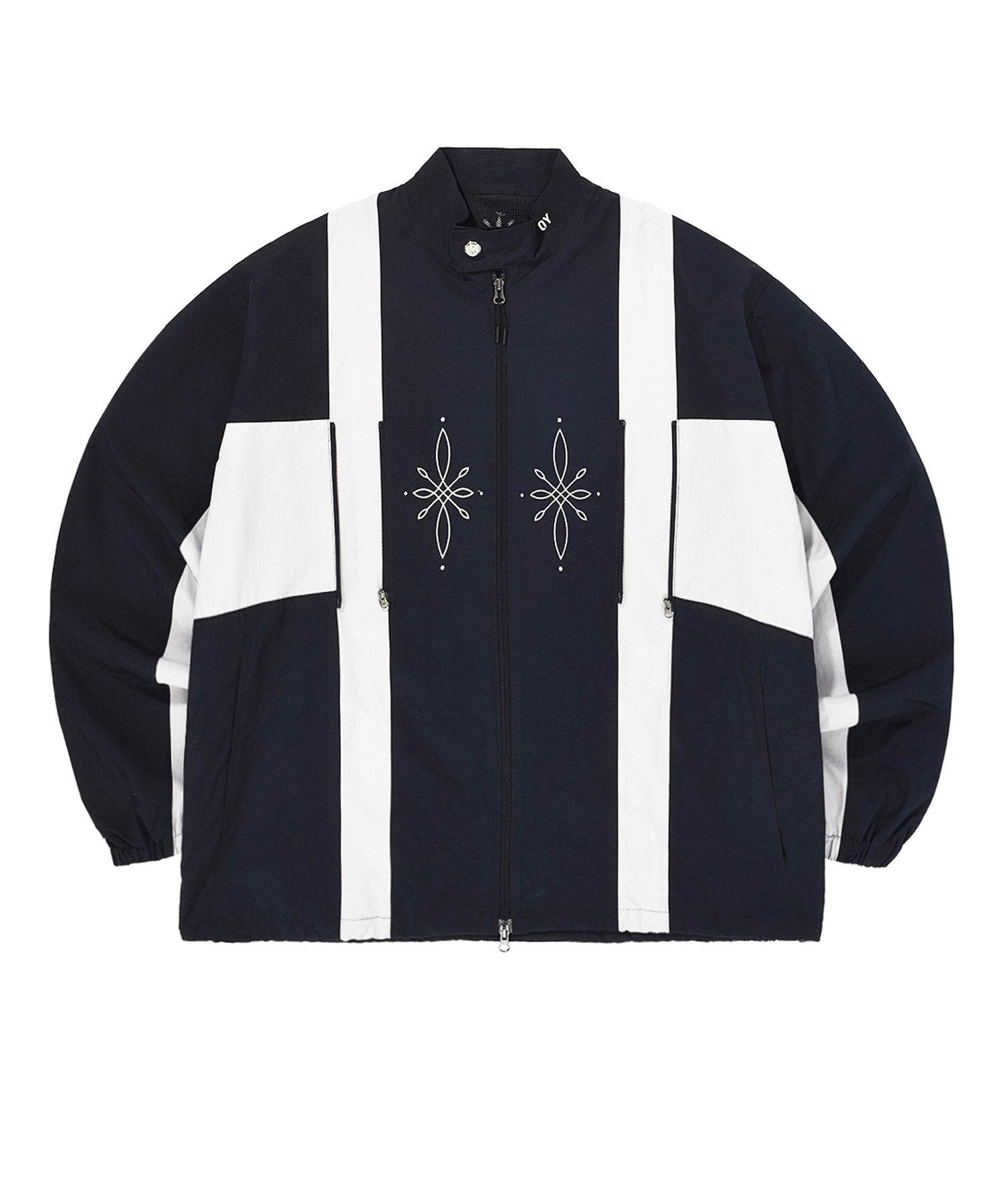 ★OY★TRIBAL LOGO DOUBLE ZIPPER TRACK JACKET-NAVY★正規品 MUSINSA | OY Tribal Logo Double Zip Track Jacket - Navy