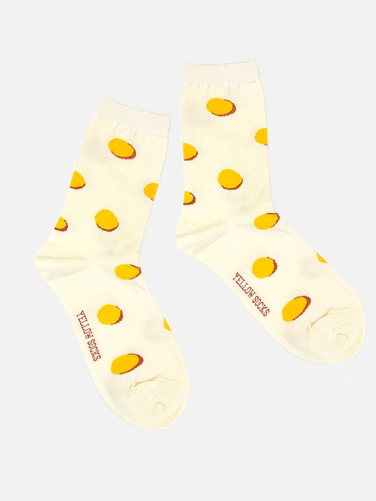 옐로우삭스(YELLOWSOCKS) 빈티지 도트 옐로우