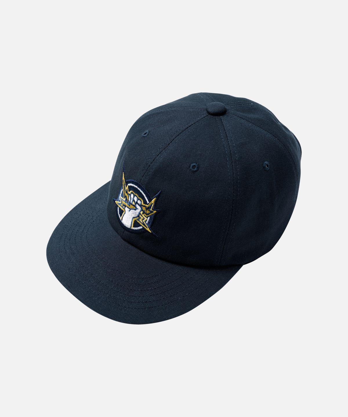 프리즘웍스(FRIZMWORKS) ELECTRICITY M-BADGE BALL CAP _ NAVY