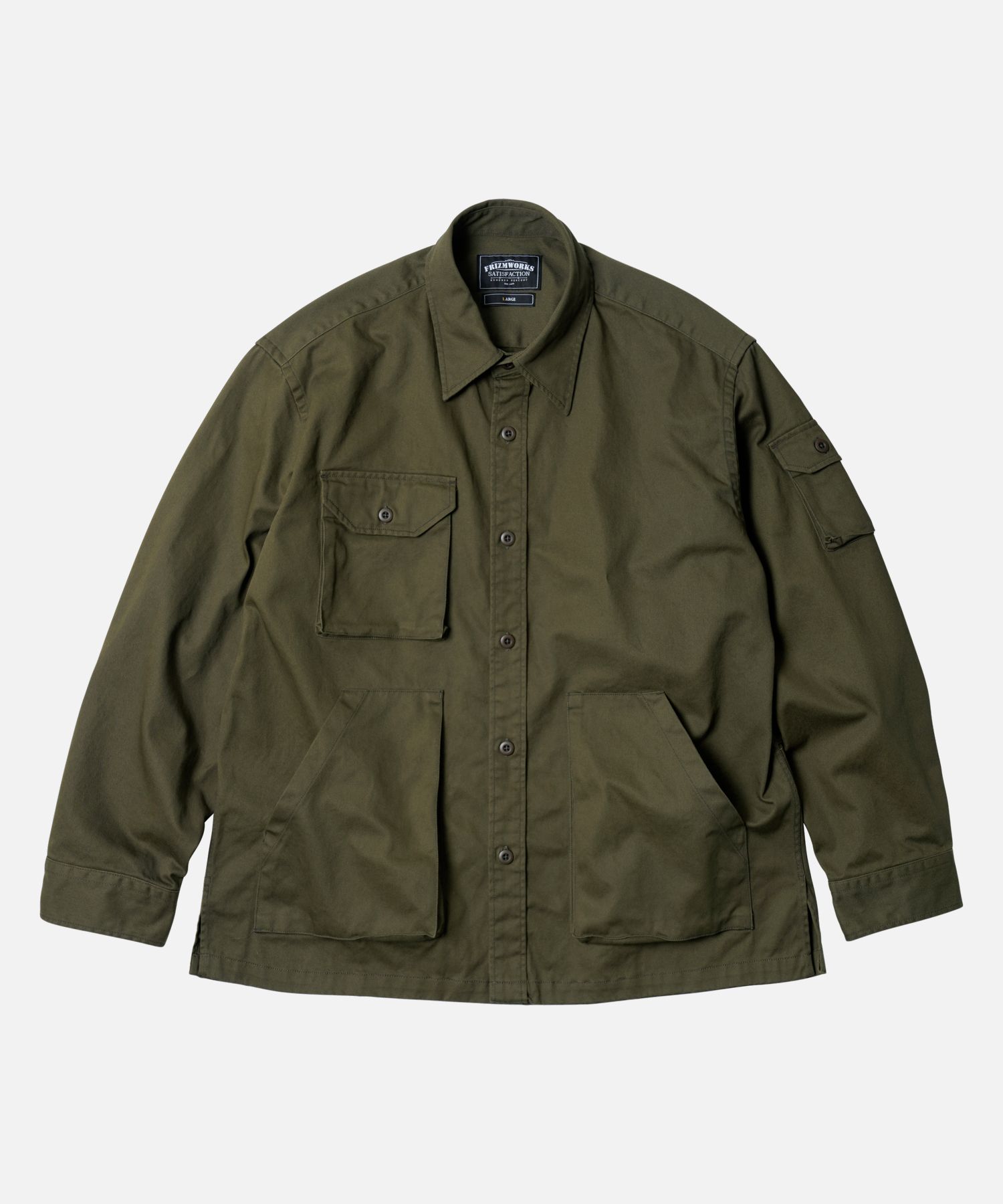 MUSINSA | FRIZMWORKS FEATURE SCOUT JACKET _ OLIVE