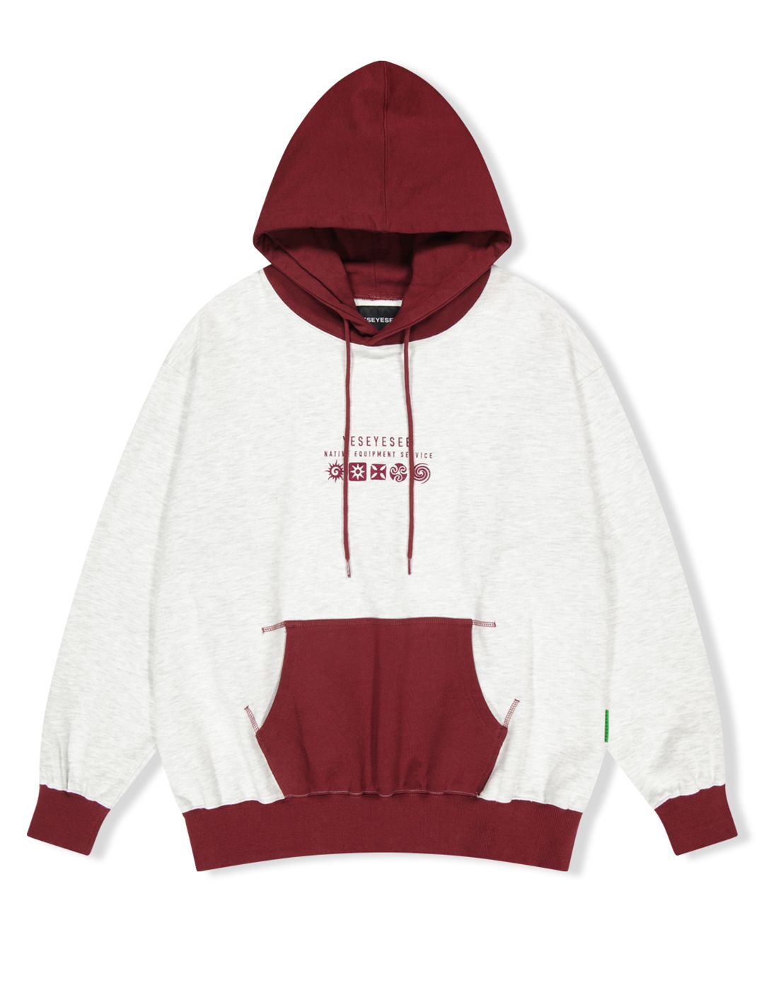 さらに100円引き◆YESEYESEE◆Y.E.S Native Symbol Hoodie MUSINSA公式 | YESEYESEE YES Native Symbol Hoodie Light Gray