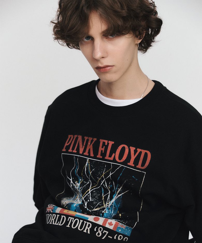 Pink Floyd World Tour Sweatshirt BK (BRENT2342)