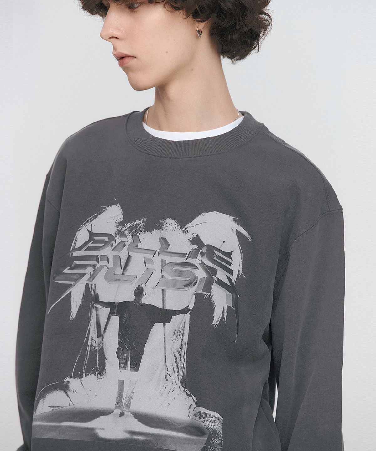 브라바도(BRAVADO) Billie Eilish Happier than ever Sweatshirt CC (BRENT2339)