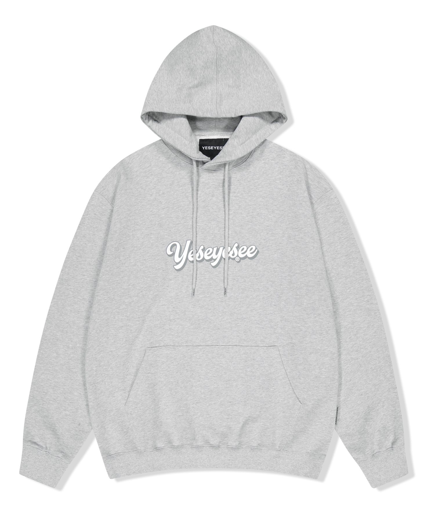 【YESEYESEE】Y.E.S OPTICAL SWEATSHIRTS / GREY yeseyesee® :: Y.E.S Goal In Hoodie Light Grey
