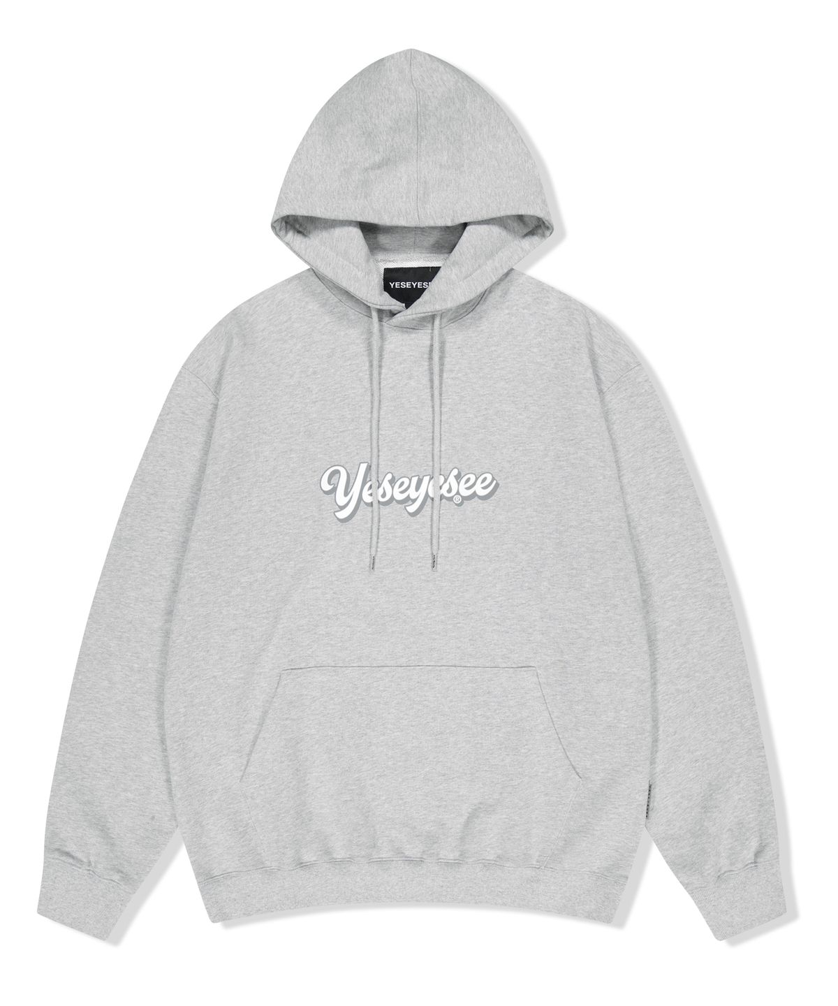 예스아이씨(YESEYESEE) Y.E.S Signature Hoodie Grey