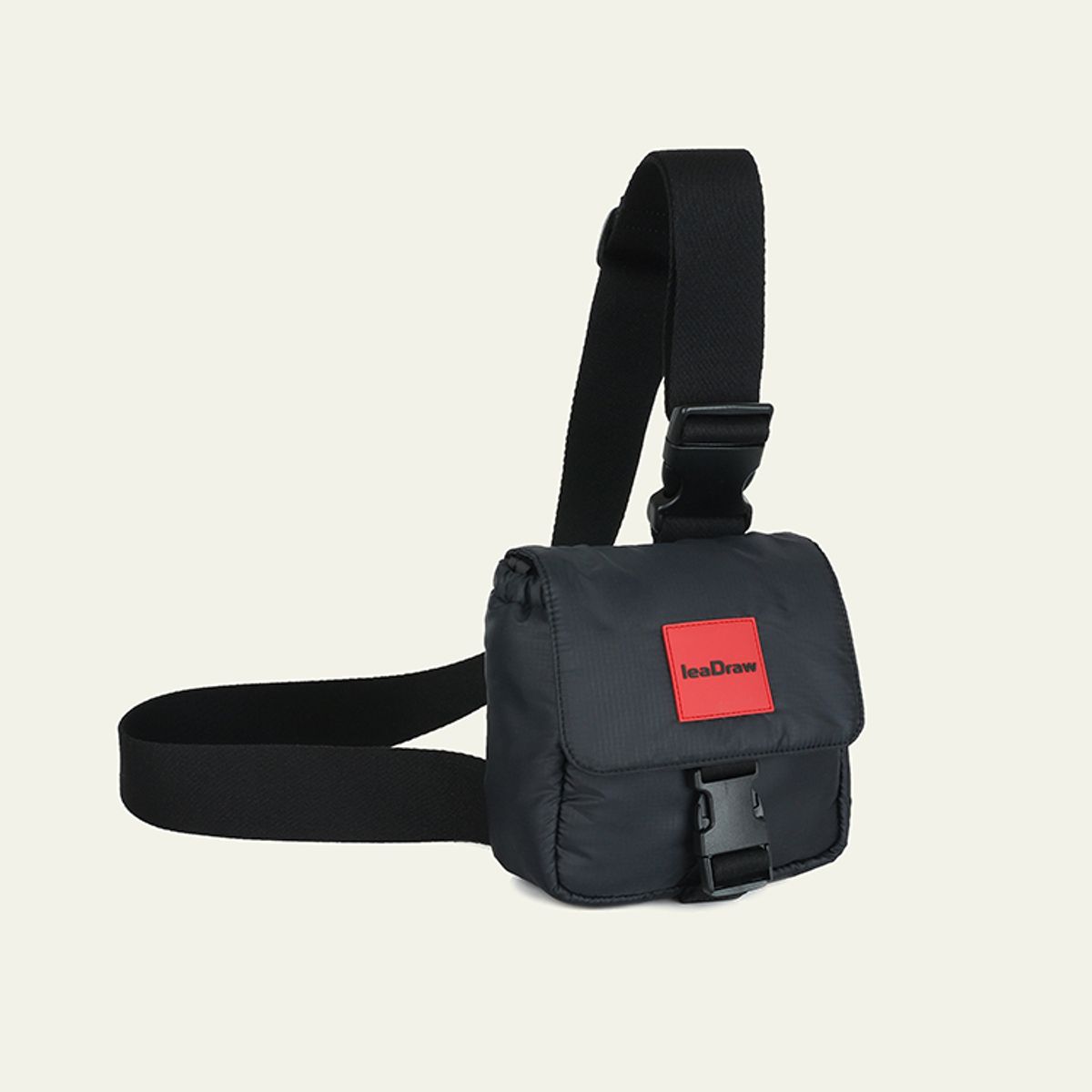 리드로(LEADRAW) B Messenger Bag Black