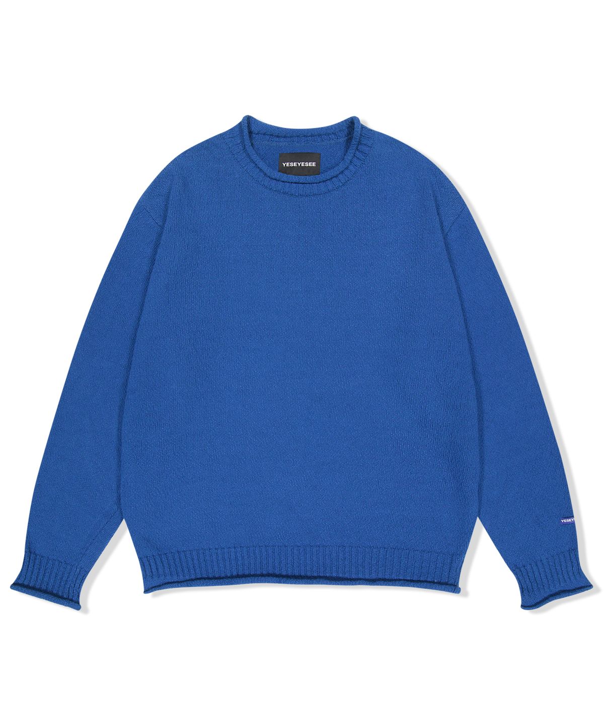 예스아이씨(YESEYESEE) Y.E.S Fisherman Sweater Blue