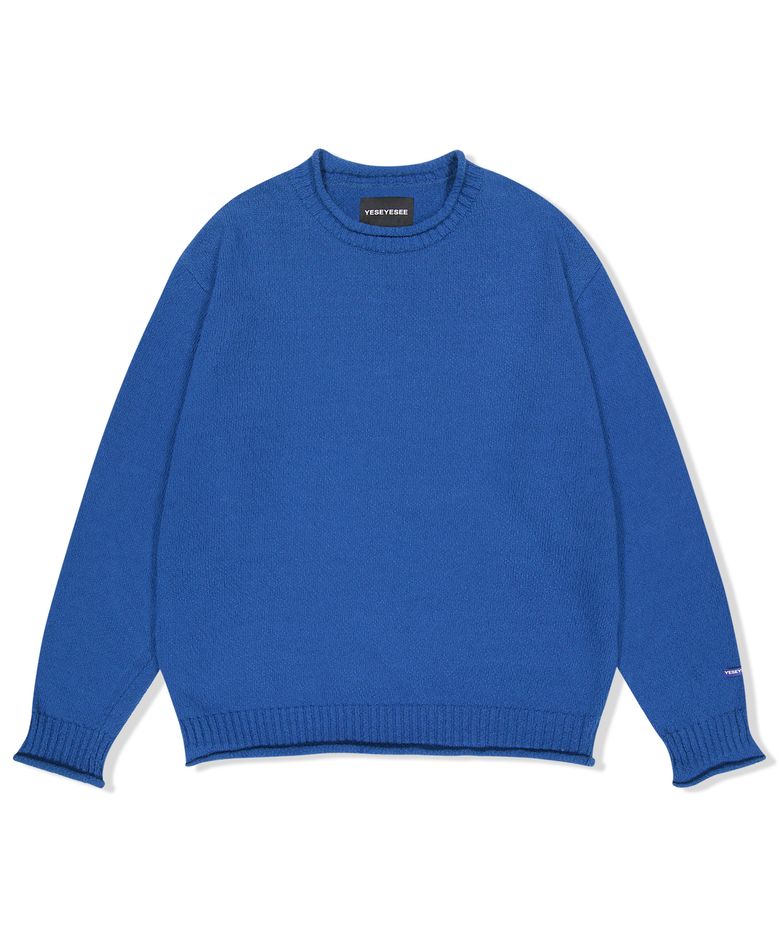 Y.E.S Fisherman Sweater Blue