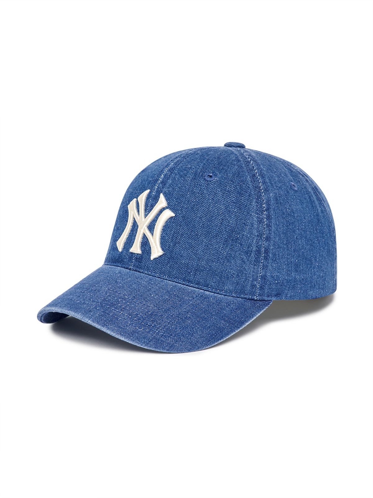 엠엘비(MLB) 데님 언스트럭쳐 볼캡 NY (Indigo)