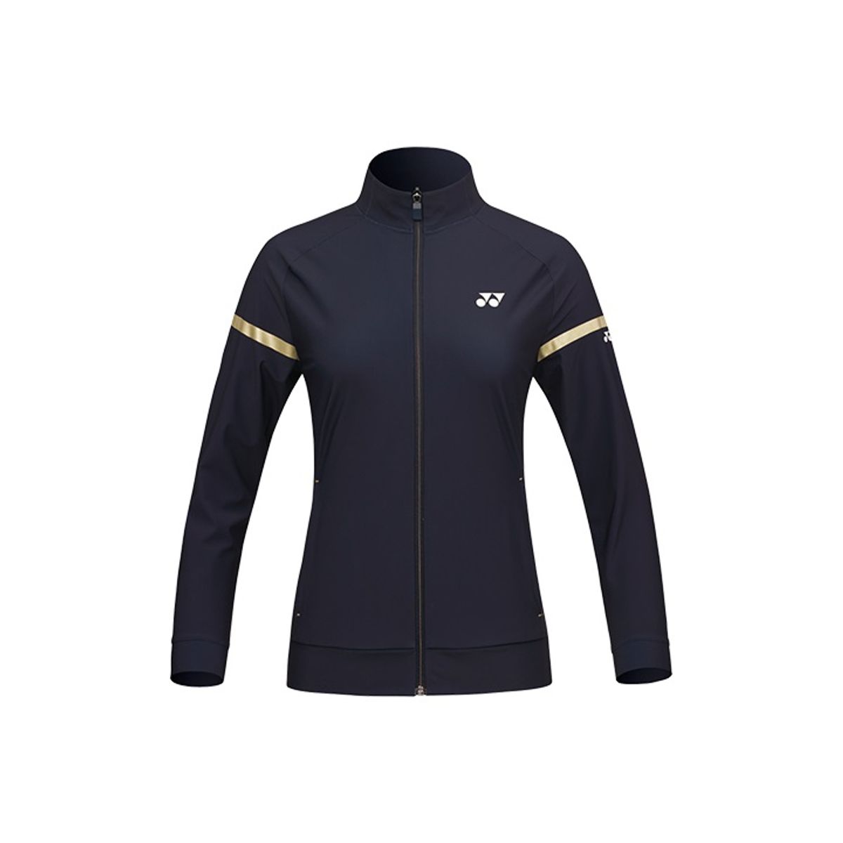 요넥스(YONEX) 231WU002F 블랙 여성용 골드라인 포인트 트레이닝 자켓