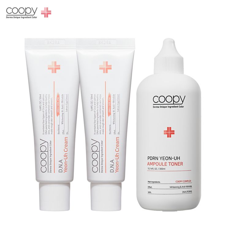 DNA 연어크림 50ml 2개+PDRN 연어 앰플토너 300ml 1개