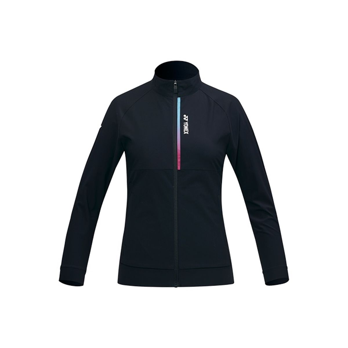 요넥스(YONEX) 231WU004F 블랙 여성용 그라데이션 라인 트레이닝 자켓