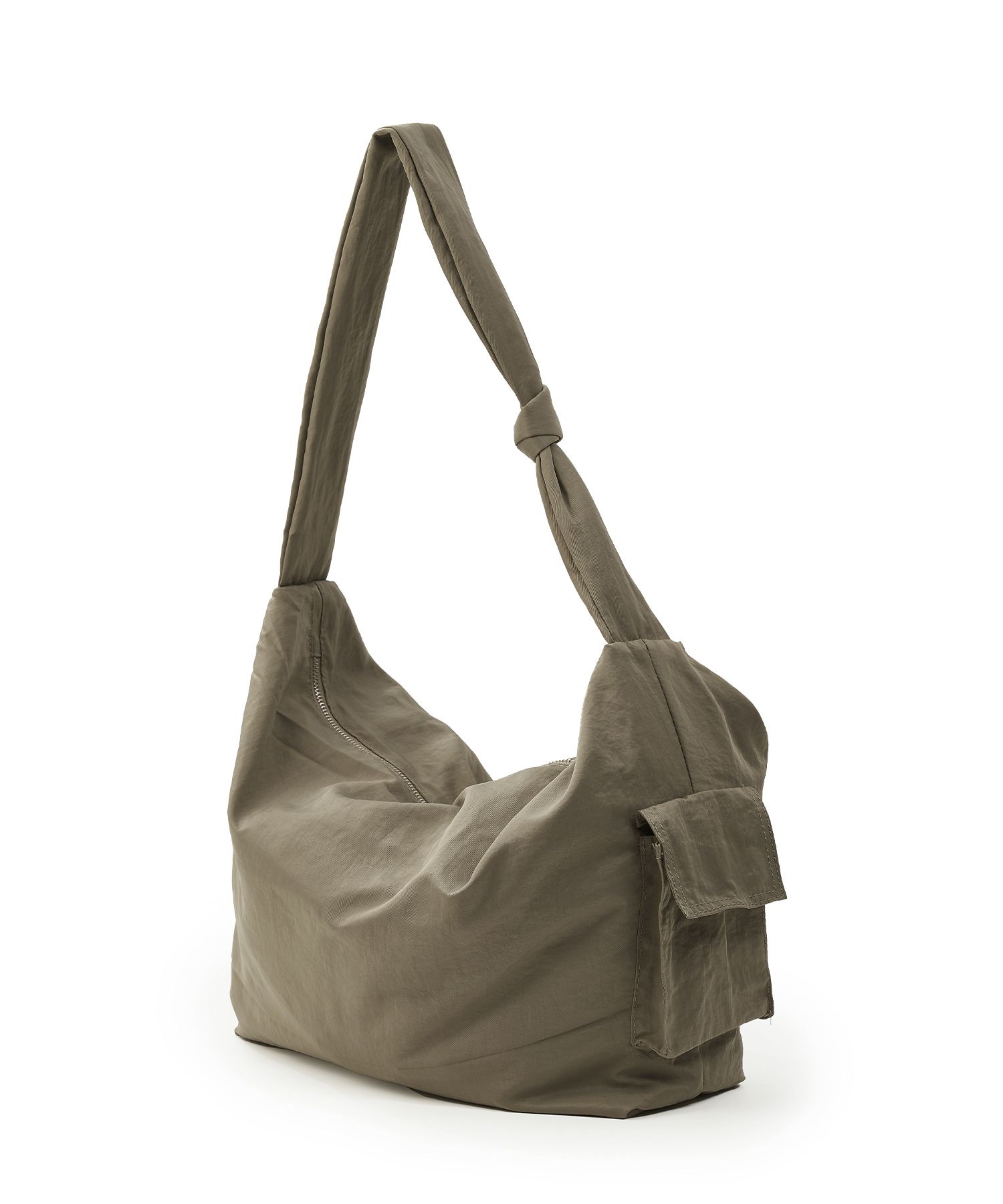 ショルダーバッグ・ポシェット ^PAPERBOY^ Minimal Pocket Shoulder Bag Brown P23SSBA001 ショルダーバッグ・ポシェット ^PAPERBOY^ Minimal Pocket