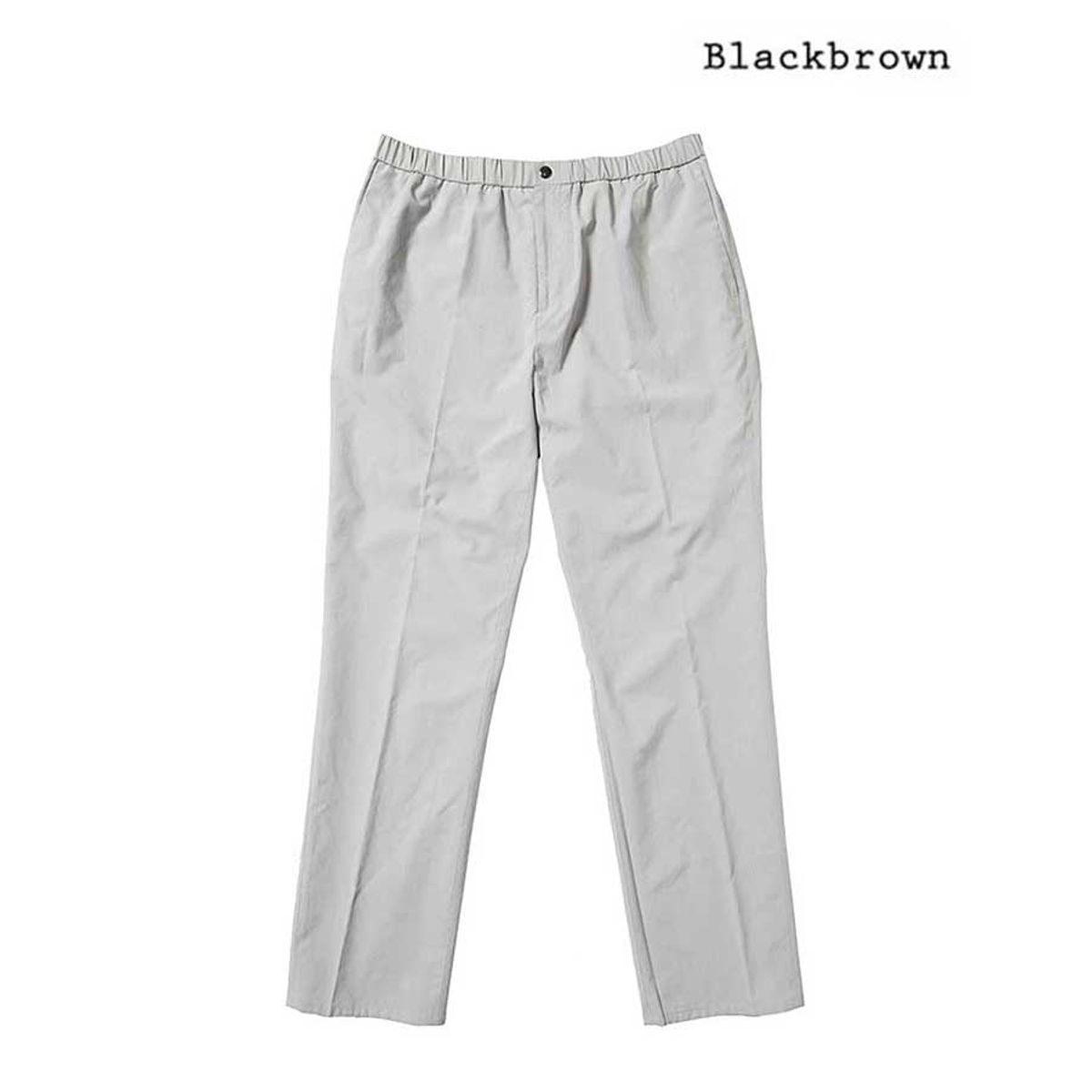 블랙브라운(BLACKBROWN) 나일론 밴딩 팬츠   [GRAY]