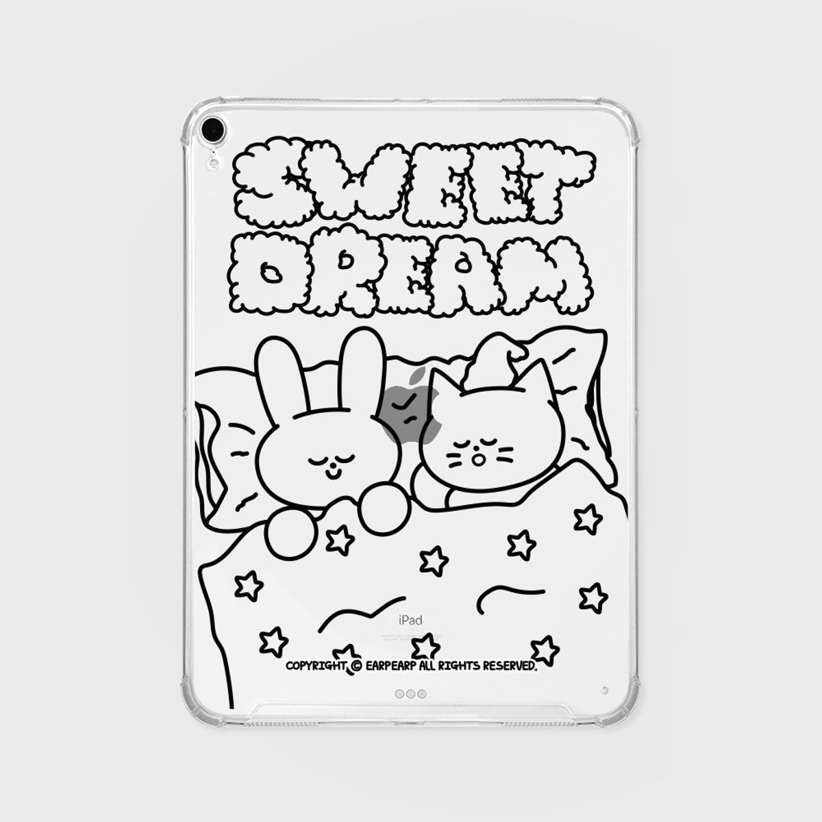 어프어프(EARPEARP) SWEET DREAM DAY AND JAM(아이패드-클리어하드)