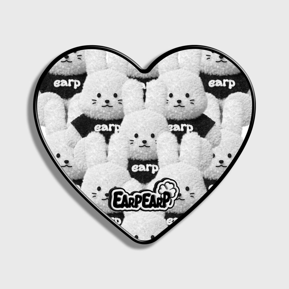 어프어프(EARPEARP) FINDING FLUFFY POPO-BLACK(하트톡)