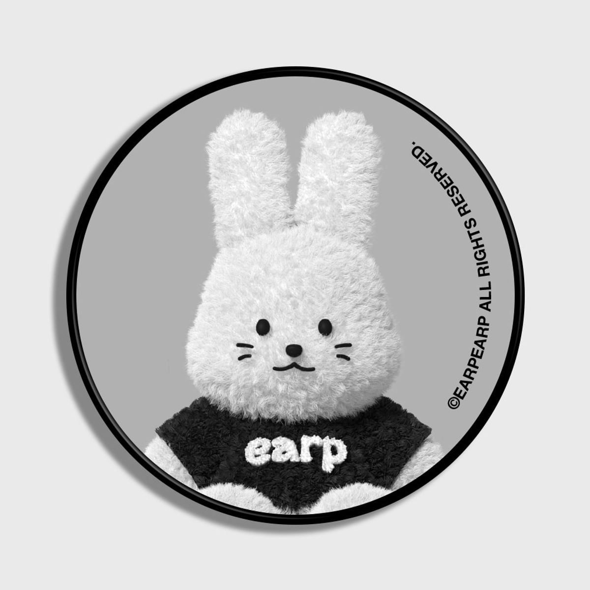 어프어프(EARPEARP) FLUFFY POPO-GREY(스마트톡)