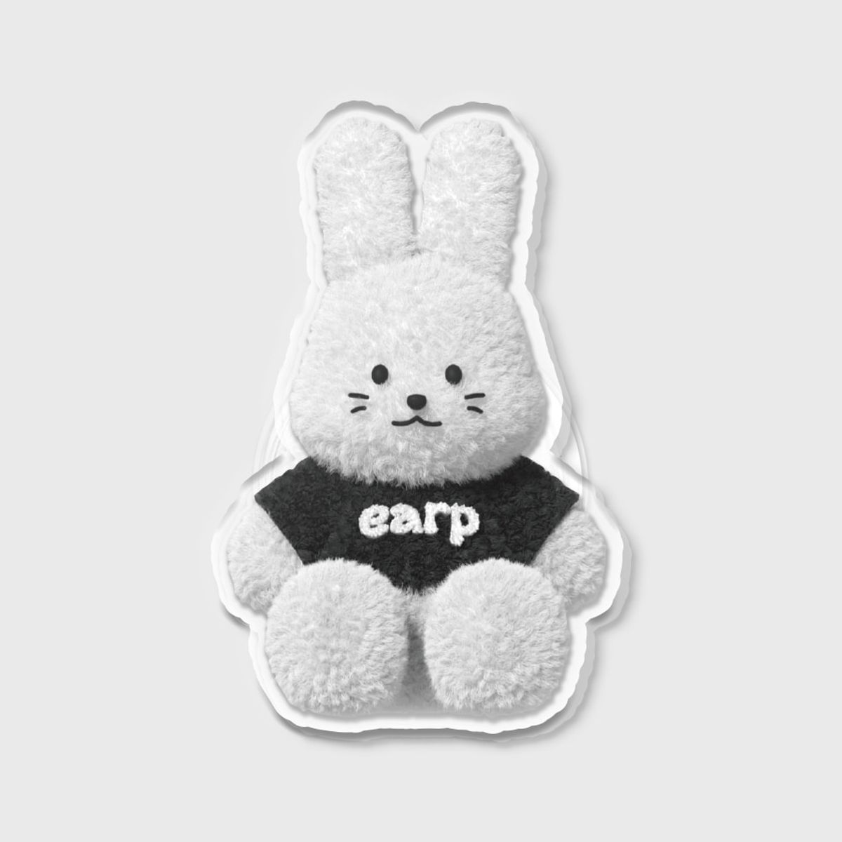 어프어프(EARPEARP) FLUFFY WHITE POPO(아크릴스마트톡)