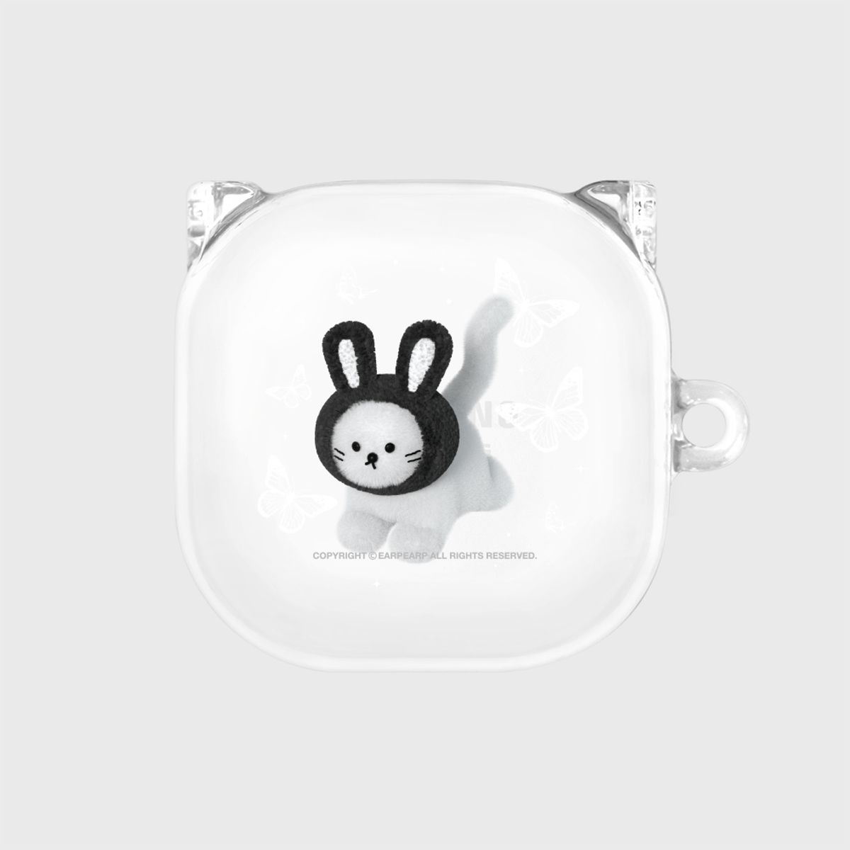 어프어프(EARPEARP) FAKE BLACK RABBIT CHICHI(버즈-클리어하드)