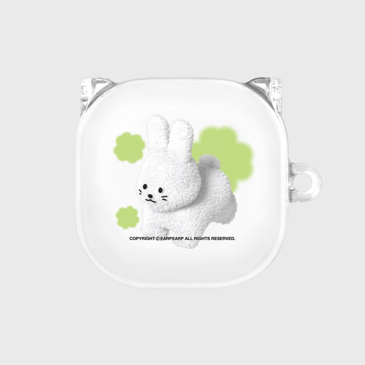 어프어프(EARPEARP) CLOVER WHITE POPO(버즈-클리어하드)