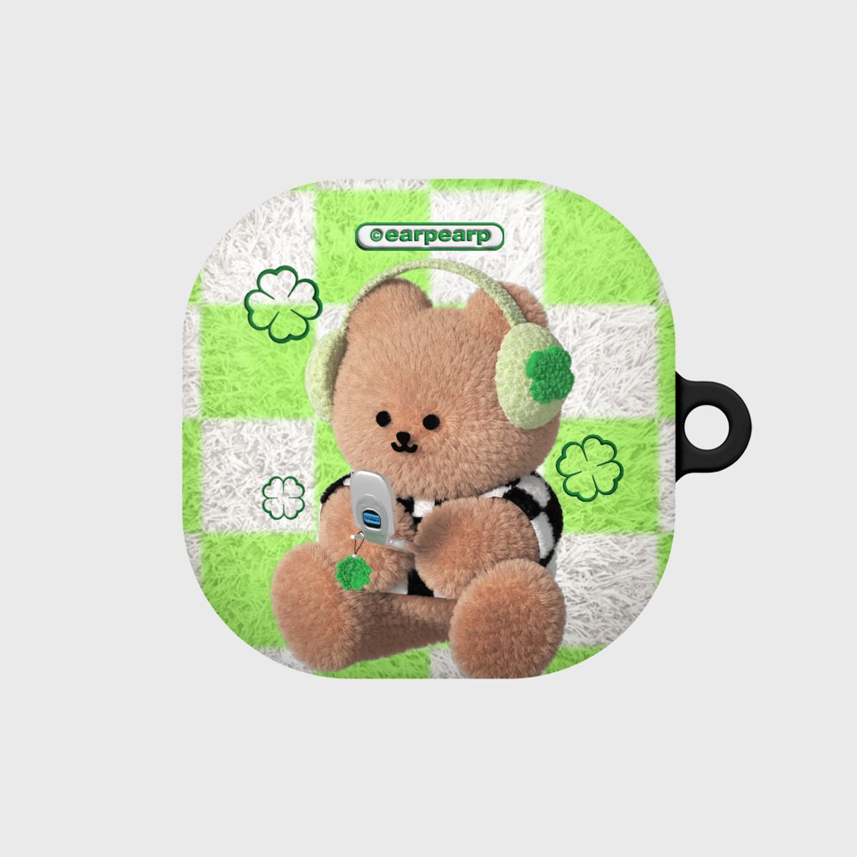 어프어프(EARPEARP) CLOVER HEADSET COVY-GREEN(버즈-하드)