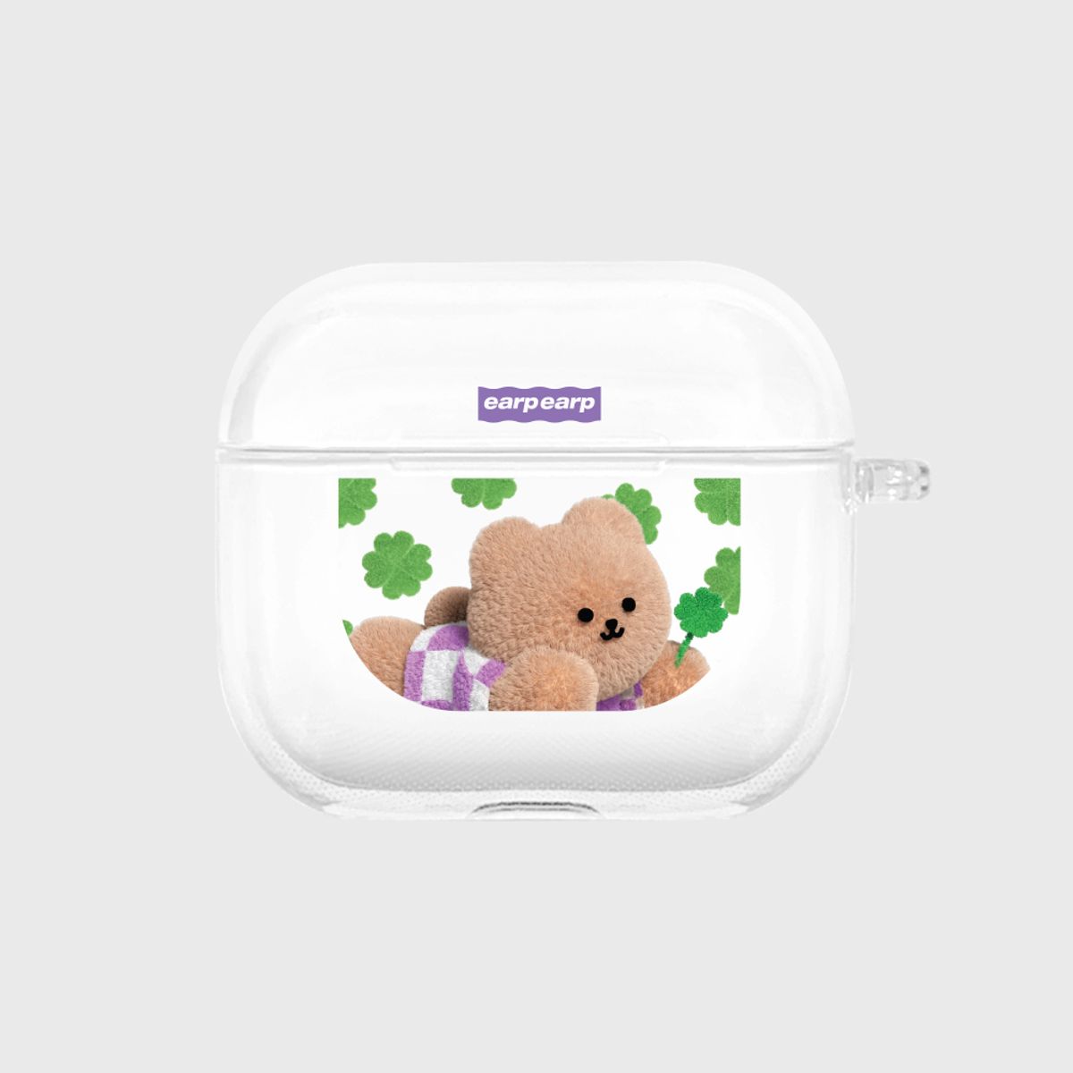 어프어프(EARPEARP) FOUR LEAF CLOVER COVY(에어팟3-클리어하드)