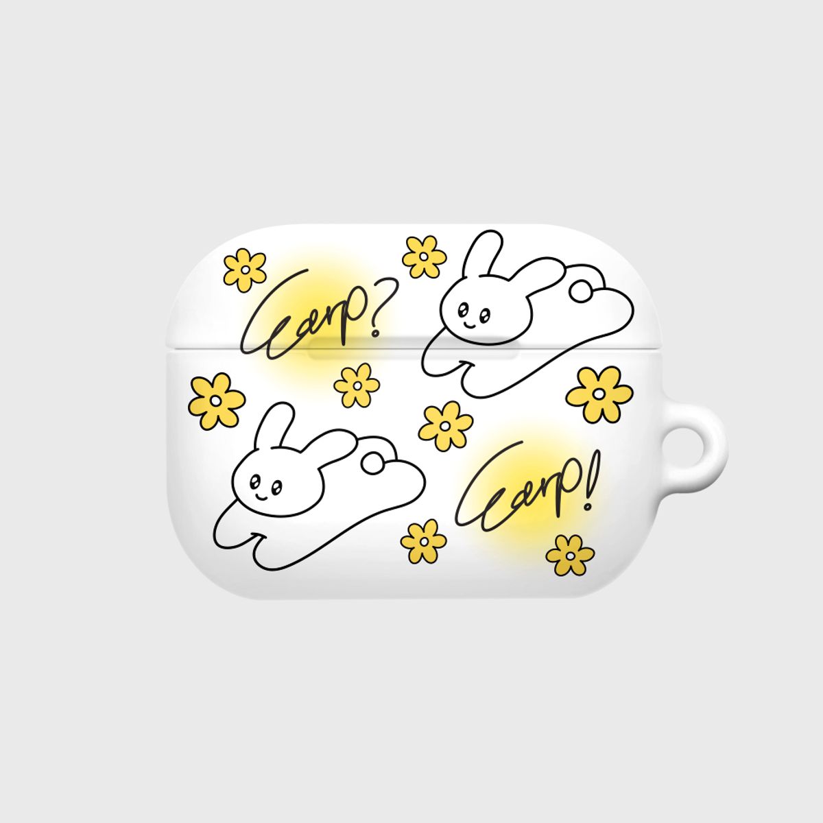 어프어프(EARPEARP) HOPPING DAY-YELLOW(에어팟프로-하드)