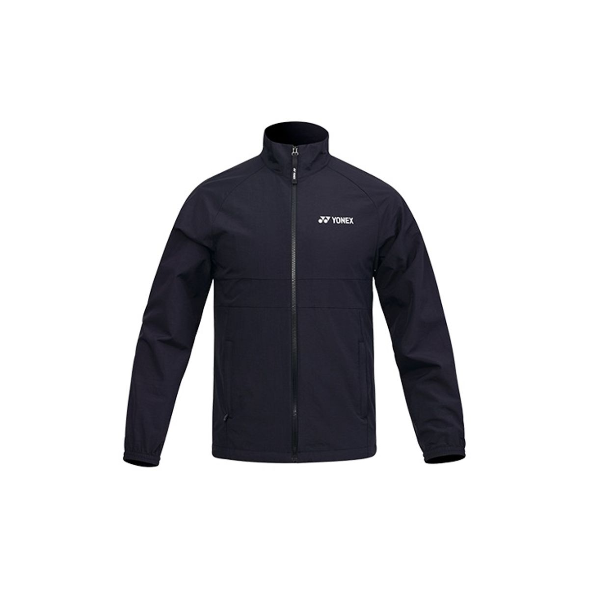 요넥스(YONEX) 231JJ004U 블랙 공용 실버 로고 포인트 트레이닝 자켓