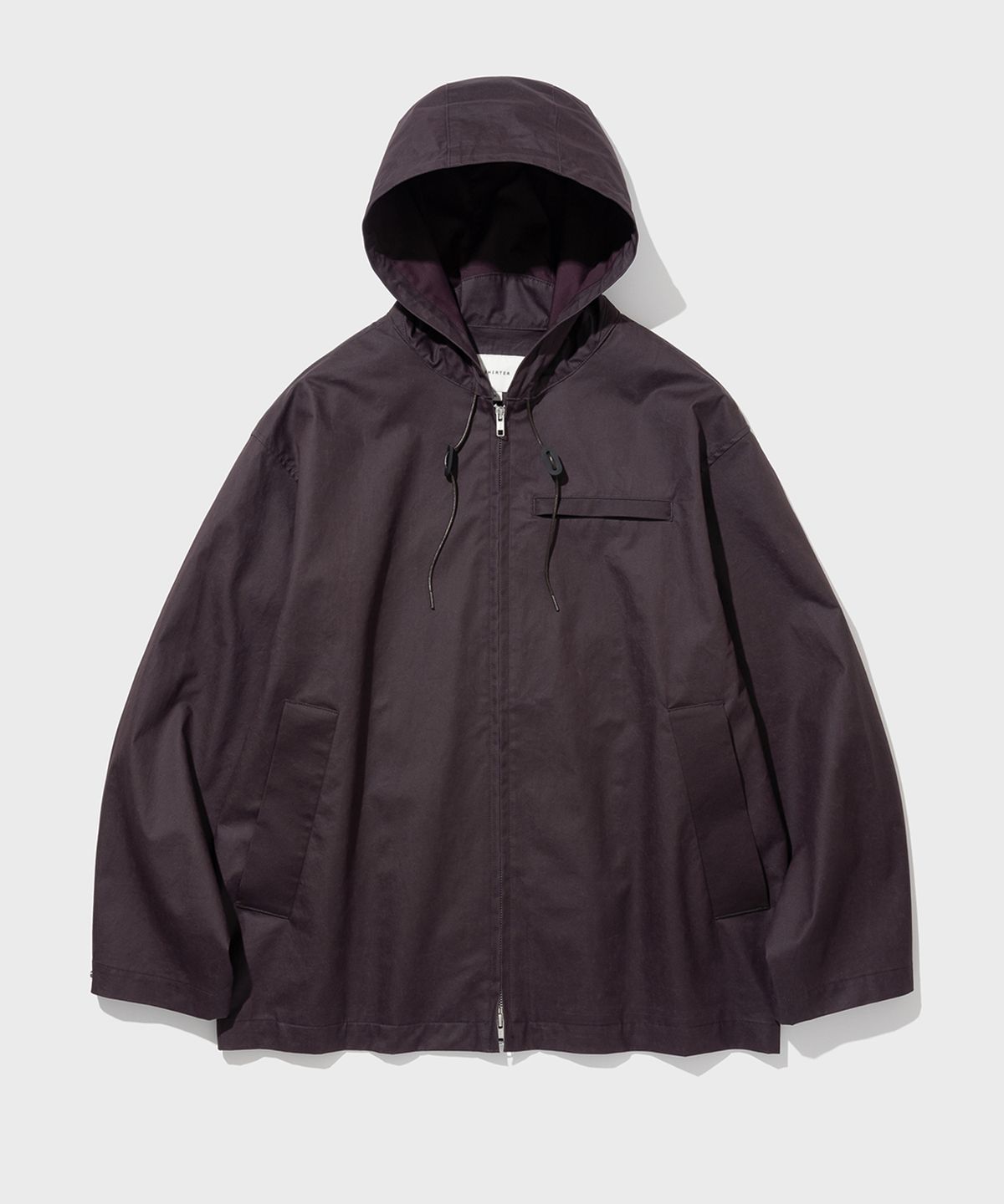 셔터(SHIRTER) OLIVER HOODED JACKET (PURPLE)
