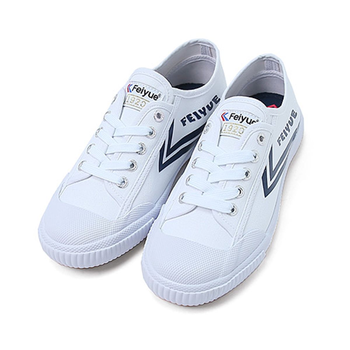 페이유에(FEIYUE) FE LO 1920 펠로 1920 화이트 네이비 캔버스 FU100201