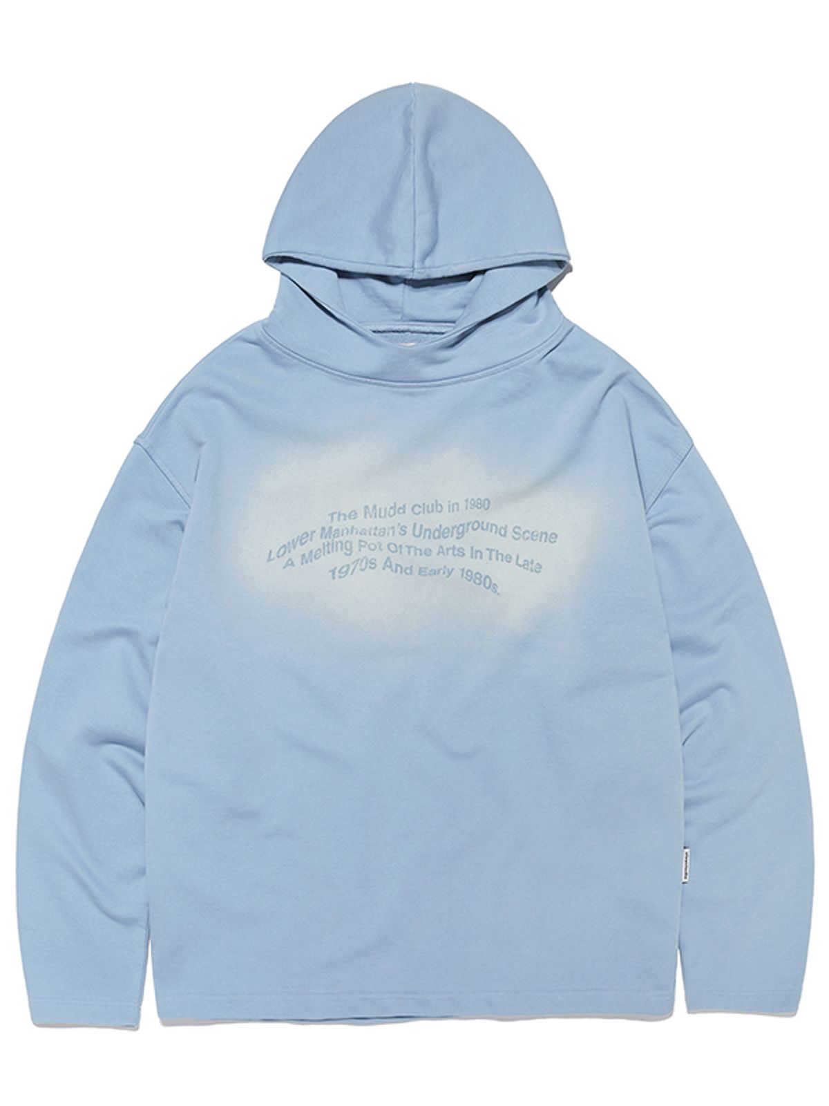 비바스튜디오(VIVASTUDIO) SPOT WASHED HOODIE [BLUE]
