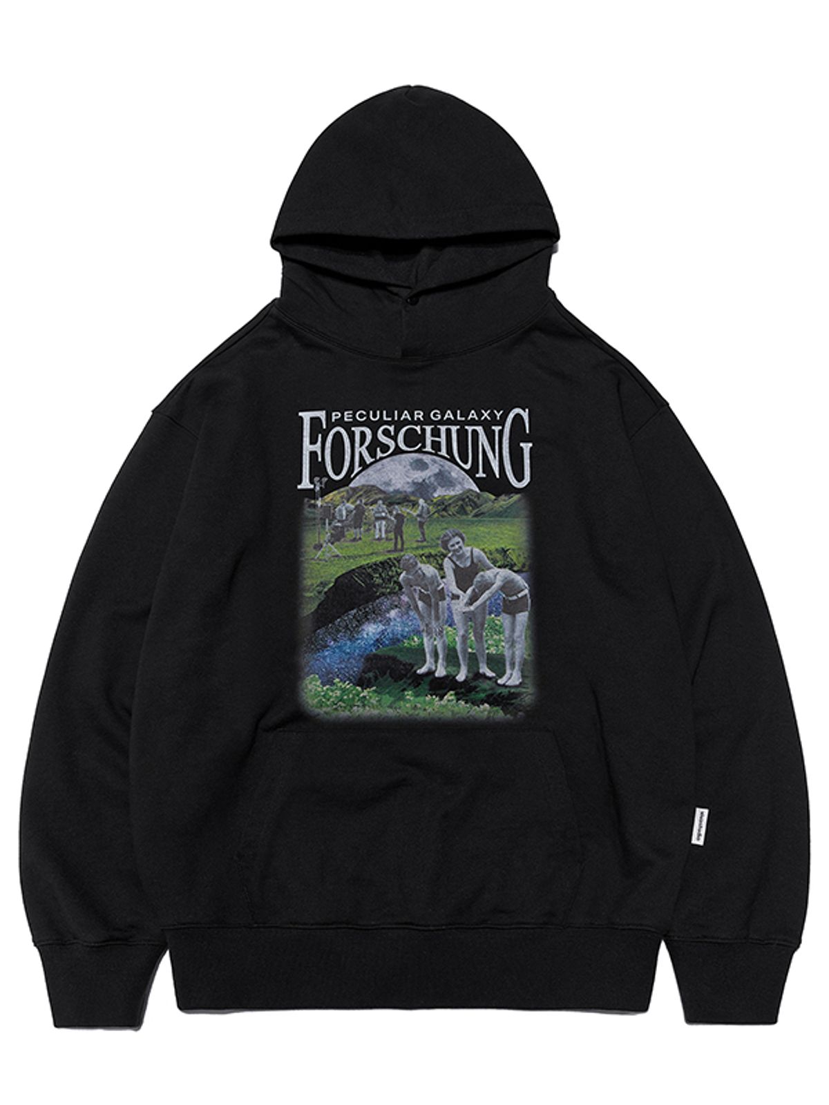 비바스튜디오(VIVASTUDIO) PECULIAR GALAXY HOODIE [BLACK]