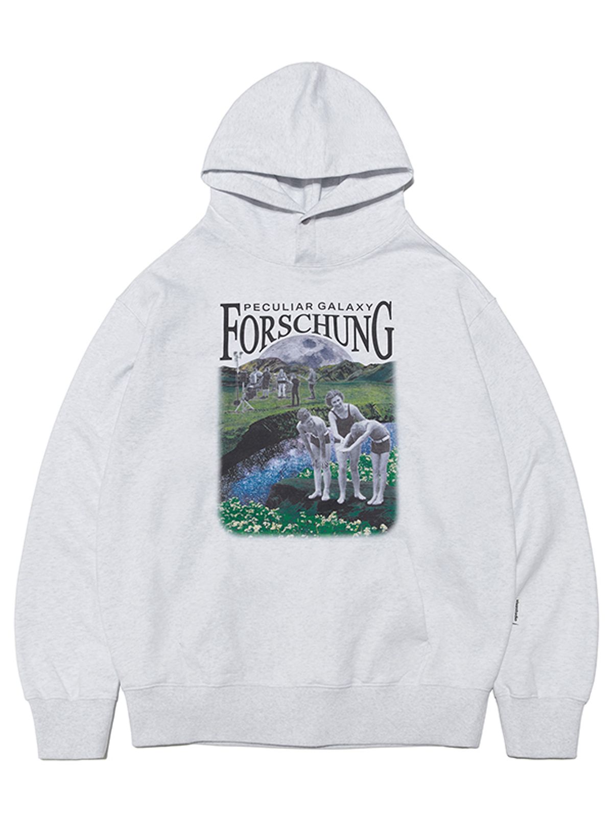 비바스튜디오(VIVASTUDIO) PECULIAR GALAXY HOODIE [GRAY]