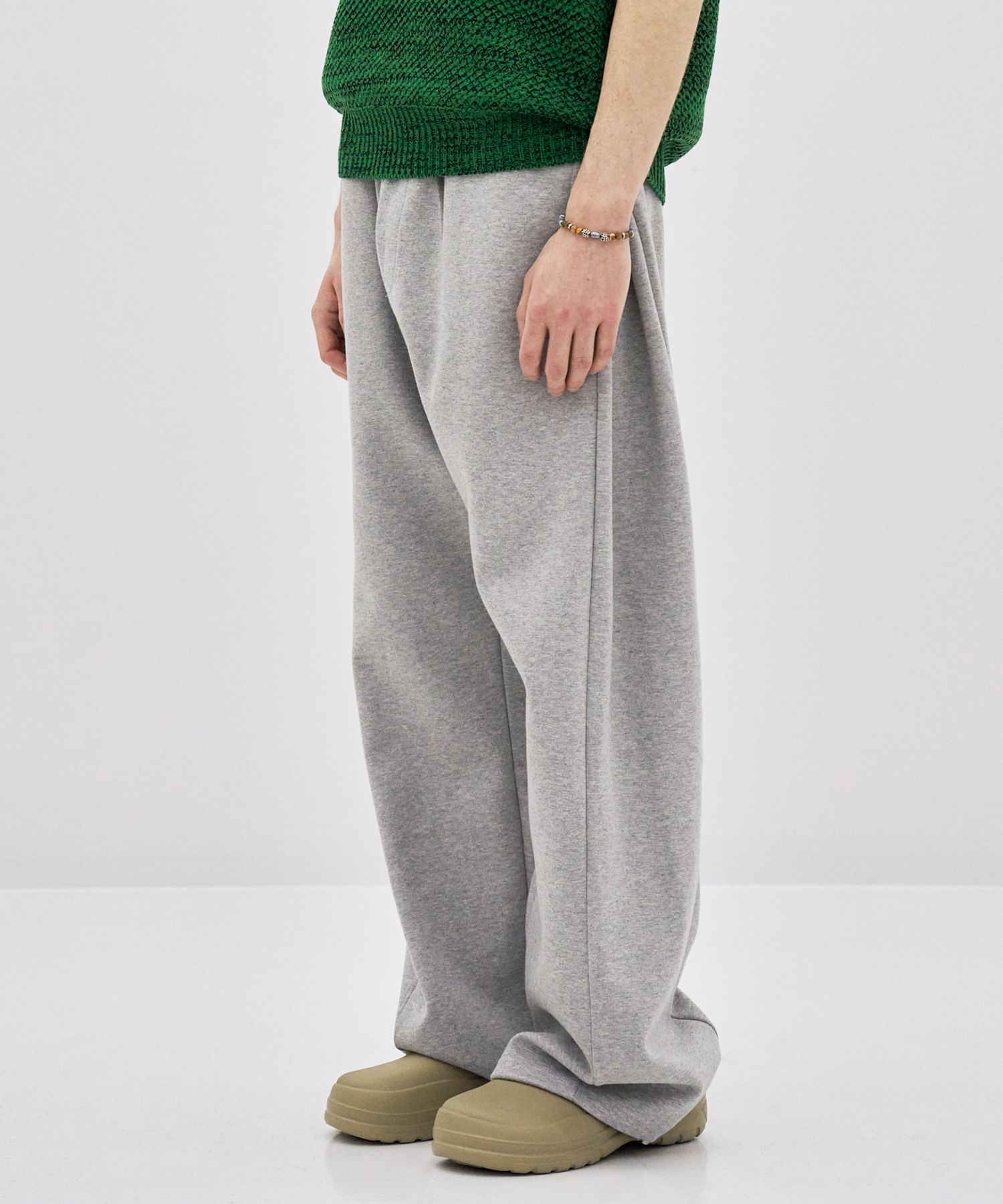 【関税込み】Baserange グレー Fold スウェットパンツ レディース】SWEAT PANTS | Baserange(ベースレンジ) / パンツ