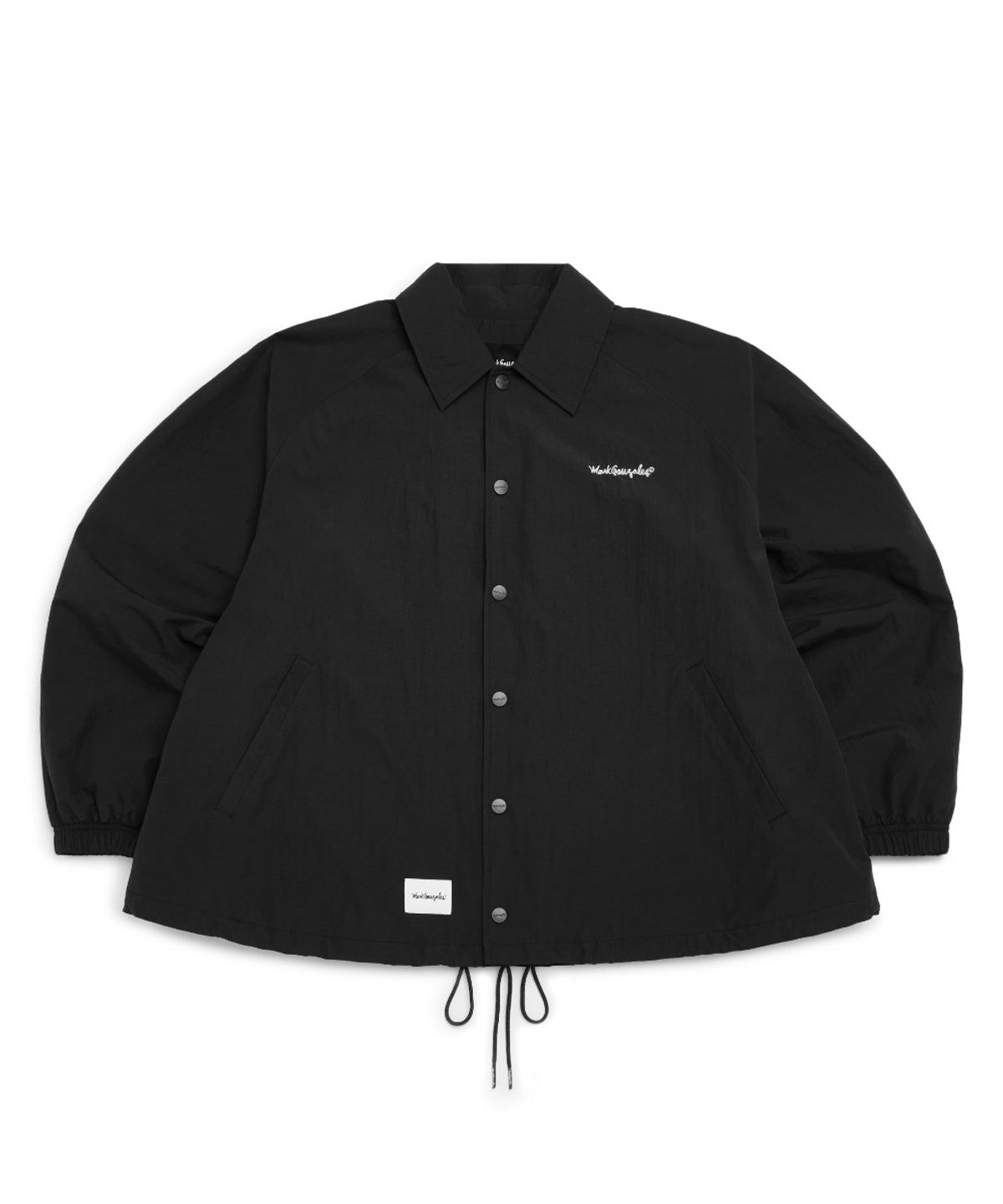 마크곤잘레스(MARK GONZALES) WOMENS BALLOON N/C COACH JACKET - BLACK