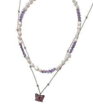 가브리엘 네크리스 PURPLE (SET)