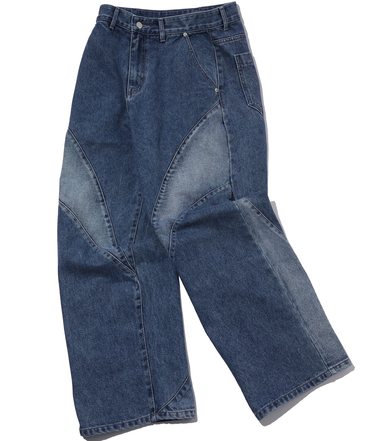 【CPGN STUDIO】23SS★ Wavy Brushed Wide Denim MUSINSA | CPGN STUDIO Wave Brushed Wide Denim Indigo